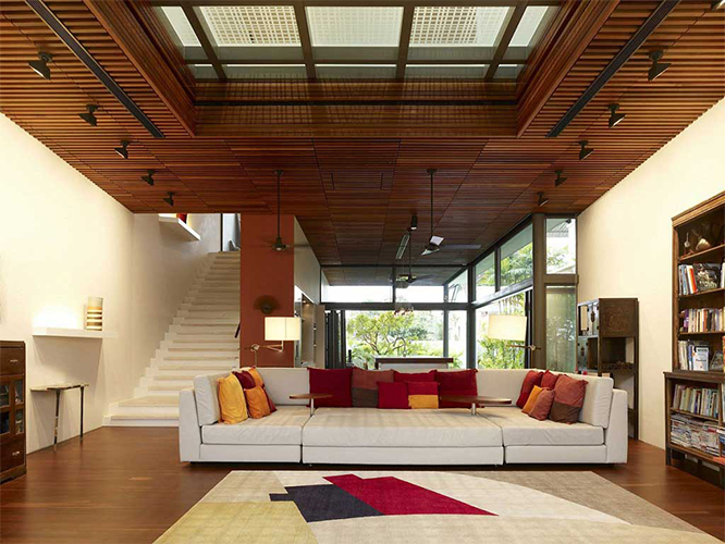wooden ceiling solution